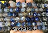 AGBS413 15 inches 10mm faceted nuggets agate gemstone beads wholesale AGBS413 15 inches 10mm faceted nuggets agate gemstone beads wholesale