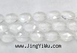 CCBS43 15 inches 15*20mm faceted oval white crystal beads wholesale CCBS43 15 inches 15*20mm faceted oval white crystal beads wholesale