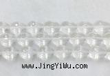 CCBS48 15 inches 13*18mm faceted teardrop white crystal beads wholesale CCBS48 15 inches 13*18mm faceted teardrop white crystal beads wholesale