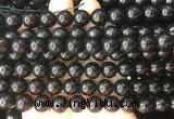 COBS21 15 inches 9mm round black coral beads wholesale COBS21 15 inches 9mm round black coral beads wholesale