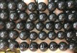 COBS24 15 inches 14mm round black coral beads wholesale COBS24 15 inches 14mm round black coral beads wholesale