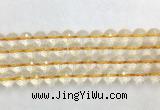CRBS19 15 inches 12mm faceted round citrine beads wholesale CRBS19 15 inches 12mm faceted round citrine beads wholesale