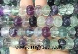FGBS289 15 inches 9*12mm carved pumpkin fluorite gemstone beads FGBS289 15 inches 9*12mm carved pumpkin fluorite gemstone beads