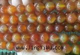 LSBS192 15 inches 16mm round red agate gemstone beads wholesale LSBS192 15 inches 16mm round red agate gemstone beads wholesale