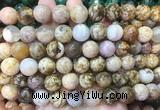 LSBS229 15 inches 14mm round ocean jasper gemstone beads wholesale LSBS229 15 inches 14mm round ocean jasper gemstone beads wholesale