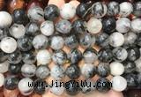 LSBS237 15 inches 14mm round black rutilated quartz beads wholesale LSBS237 15 inches 14mm round black rutilated quartz beads wholesale