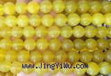 LSBS355 15 inches 14mm round yellow agate gemstone beads wholesale LSBS355 15 inches 14mm round yellow agate gemstone beads wholesale