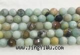 LSBS959 15 inches 14mm faceted round amazonite gemstone beads wholesale LSBS959 15 inches 14mm faceted round amazonite gemstone beads wholesale