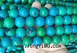 LSBS984 15 inches 16mm round synthetic chrysocolla gemstone beads wholesale LSBS984 15 inches 16mm round synthetic chrysocolla gemstone beads wholesale