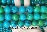 LSBS986 15 inches 20mm round synthetic chrysocolla gemstone beads wholesale LSBS986 15 inches 20mm round synthetic chrysocolla gemstone beads wholesale