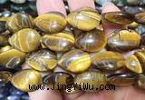 TRBS126 15 inches 13*18mm flat teardrop Yellow tiger eye beads wholesale TRBS126 15 inches 13*18mm flat teardrop Yellow tiger eye beads wholesale
