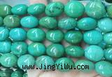 WBBS34 15 inches 18*20mm oval howlite turquoise gemstone beads wholesale WBBS34 15 inches 18*20mm oval howlite turquoise gemstone beads wholesale