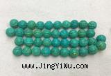 WBBS50 16mm carved round loose howlite turquoise gemstone beads wholesale WBBS50 16mm carved round loose howlite turquoise gemstone beads wholesale